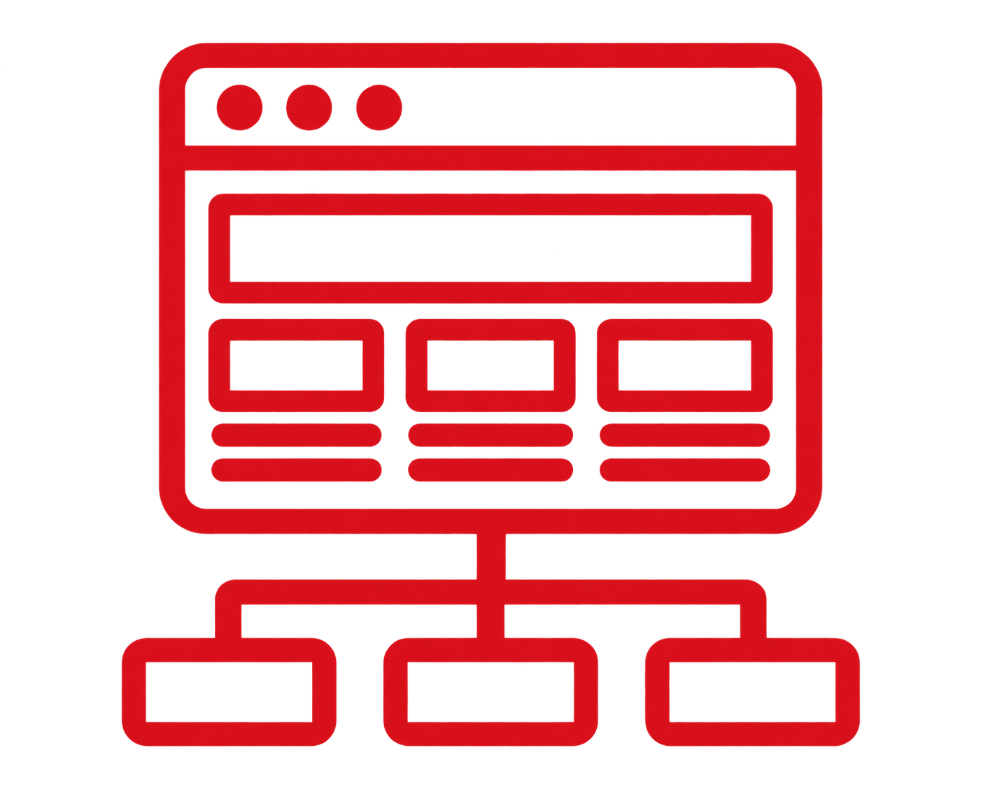 Icono para estructura clara y funcional