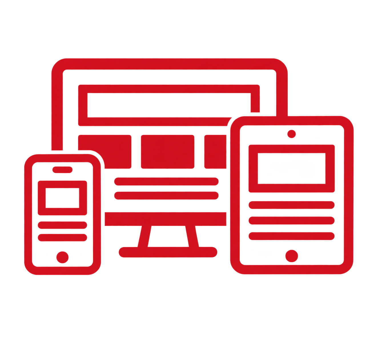 Icono de diseño responsive